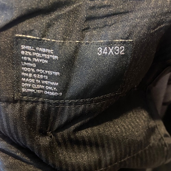 JF J.Ferrar Men's Gray Dress Pants - Picture 4 of 4